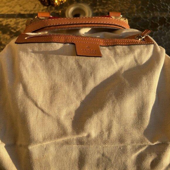 Gucci Sherry Line GG Canvas Boston Bag – Rare Colorway – EUC w/ Entrupy Auth - Picture 11 of 13